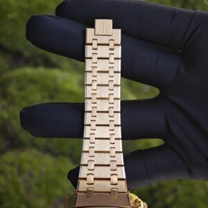 Customized AP Royal Oak Rose Gold 26239, 1:1 data customized CNC18K rose gold case buckle, using GEN dial, genuine 4401 movement, customized best hands, calendar - Image 19