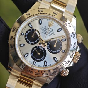 Rolex Daytona 116508 German CNC custom 18K pure gold case and strap, modified with original bezel, customized with the best substitute dial and hands. Dandong 4130 Movement - Image 10