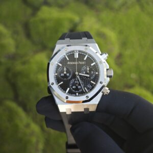 AP Royal Oak 26240, APS factory version, black dial, V2 version Shanghai 4401 integrated movement - Image 3