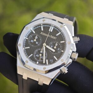 AP Royal Oak 26240, APS factory version, black dial, V2 version Shanghai 4401 integrated movement - Image 6