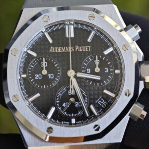 AP Royal Oak 26240, APS factory version, black dial, V2 version Shanghai 4401 integrated movement - Image 8