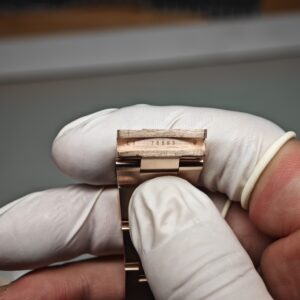 Rolex Daytona 116505 rose gold, German CNC customized 18K pure gold case and strap, modified with original genuine dial, hands, mirror, and bezel. Dandong 4130 Movement - Image 46