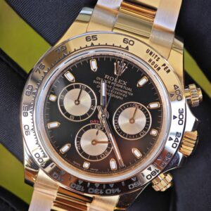 Rolex Daytona 116505 rose gold, German CNC customized 18K pure gold case and strap, modified with original genuine dial, hands, mirror, and bezel. Dandong 4130 Movement - Image 59