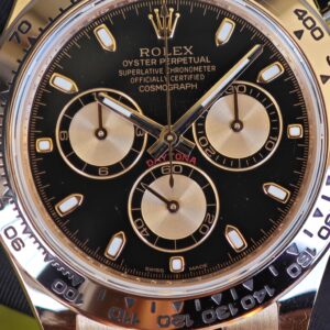 Rolex Daytona 116505 rose gold, German CNC customized 18K pure gold case and strap, modified with original genuine dial, hands, mirror, and bezel. Dandong 4130 Movement - Image 60