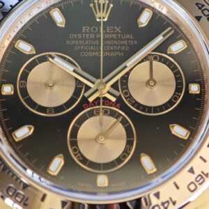 Rolex Daytona 116505 rose gold, German CNC customized 18K pure gold case and strap, modified with original genuine dial, hands, mirror, and bezel. Dandong 4130 Movement - Image 61