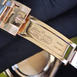 Rolex Daytona 116505 rose gold, German CNC customized 18K pure gold case and strap, modified with original genuine dial, hands, mirror, and bezel. Dandong 4130 Movement - Image 78