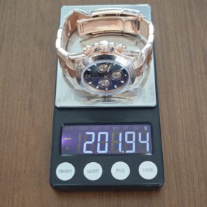 Rolex Daytona 116505 rose gold, German CNC customized 18K pure gold case and strap, modified with original genuine dial, hands, mirror, and bezel. Dandong 4130 Movement - Image 82