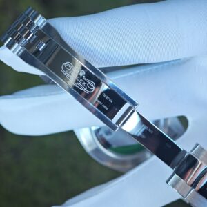 41mm Rolex DateJust m126300 green dial, customized and modified genuine watch accessories, dial, hands, mirror, crown four piece set. Dandong 3235 integrated movement, 904L steel strap - Image 25