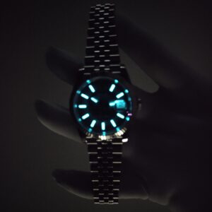 41mm Rolex DateJust m126300 green dial, customized and modified genuine watch accessories, dial, hands, mirror, crown four piece set. Dandong 3235 integrated movement, 904L steel strap - Image 29