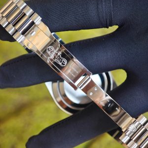 Rolex Day Date 228239 meteorite dial, weighted case, strap, electroplated 18K white gold craftsmanship, dial correction, solid needle shaft, 3255 integrated movement - Image 20