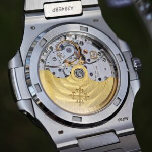 (Top Customization) Patek Philippe 5711/111P, original data 1:1 customized case and strap, hand inlaid sapphire outer ring, customized best substitute for dial, pointer, calendar, and ACE324 integrated movement - Image 10