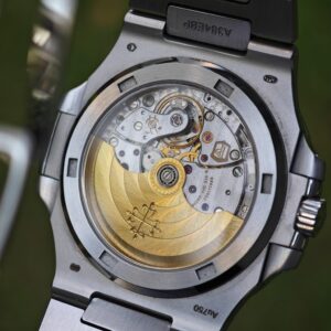 (Top Customization) Patek Philippe 5711/111P, original data 1:1 customized case and strap, hand inlaid sapphire outer ring, customized best substitute for dial, pointer, calendar, and ACE324 integrated movement - Image 12