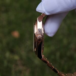 Vacheron Constantin 4500V customized best alternative white dial and hands, the entire watch is plated with 18K rose gold (the same color as GEN) - Image 12