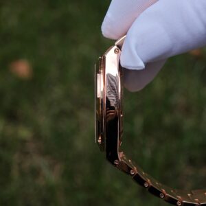 Vacheron Constantin 4500V customized best alternative white dial and hands, the entire watch is plated with 18K rose gold (the same color as GEN) - Image 11