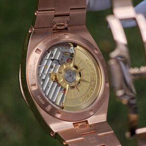 Vacheron Constantin 4500V customized best alternative white dial and hands, the entire watch is plated with 18K rose gold (the same color as GEN) - Image 13