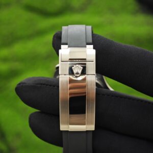 Rolex Yacht Master Series 40mm 126679SABR, electroplated 18K white gold case and clasp. The best enamel substitute for customized representative plates, with customized pointers (solid needle shafts) and hand inlaid genuine gemstone outer rings. Equipped with Dandong 3235 movement - Image 24