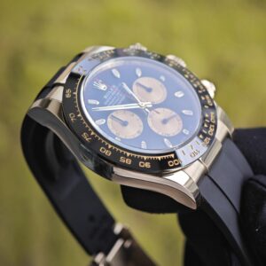 Rolex Daytona 116518 Devil's Eye, customized 1:1 best dial, hands, customized outer ring (chamfer consistent with GEN), case buckle polished twice and plated with 18K gold, Oysterflex strap, Dandong 4130 movement - Image 11