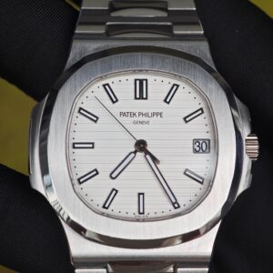 Patek Philippe 5711/1A Snow Mountain White, equipped with original genuine dial, hands, calendar, and original genuine 324 integrated movement, using original data German CNC technology 1:1 customized case and strap. - Image 36