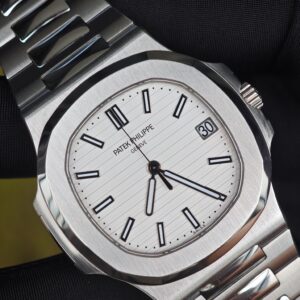 Patek Philippe 5711/1A Snow Mountain White, equipped with original genuine dial, hands, calendar, and original genuine 324 integrated movement, using original data German CNC technology 1:1 customized case and strap. - Image 37