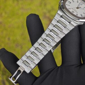 Patek Philippe 5711/1A Snow Mountain White, equipped with original genuine dial, hands, calendar, and original genuine 324 integrated movement, using original data German CNC technology 1:1 customized case and strap. - Image 51