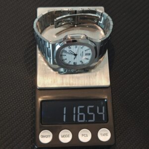 Patek Philippe 5711/1A Snow Mountain White, equipped with original genuine dial, hands, calendar, and original genuine 324 integrated movement, using original data German CNC technology 1:1 customized case and strap. - Image 56