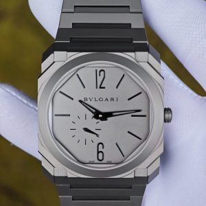 Customized Bvlgari OCTO series titanium watch, using high-quality titanium 1:1 mold to customize the case and strap, using the best substitute hands, equipped with customized BVL 138 movement - Image 5