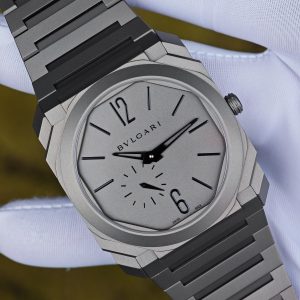Customized Bvlgari OCTO series titanium watch, using high-quality titanium 1:1 mold to customize the case and strap, using the best substitute hands, equipped with customized BVL 138 movement - Image 6