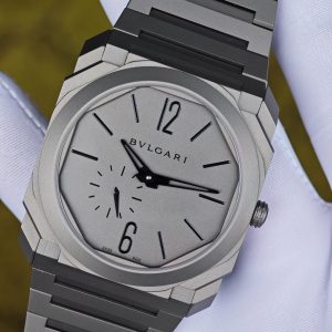 Customized Bvlgari OCTO series titanium watch, using high-quality titanium 1:1 mold to customize the case and strap, using the best substitute hands, equipped with customized BVL 138 movement - Image 7