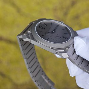 Customized Bvlgari OCTO series titanium watch, using high-quality titanium 1:1 mold to customize the case and strap, using the best substitute hands, equipped with customized BVL 138 movement - Image 11