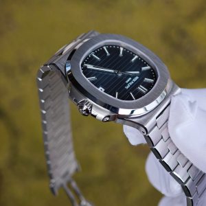 Patek Philippe 5711 blue dial, customized imported substitute dial, equipped with original genuine hands, calendar, and original genuine 324 movement, using original data German CNC technology 1:1 customized case and strap. - Image 15