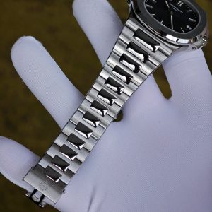 Patek Philippe 5711 blue dial, customized imported substitute dial, equipped with original genuine hands, calendar, and original genuine 324 movement, using original data German CNC technology 1:1 customized case and strap. - Image 23