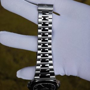 Patek Philippe 5711 blue dial, customized imported substitute dial, equipped with original genuine hands, calendar, and original genuine 324 movement, using original data German CNC technology 1:1 customized case and strap. - Image 24