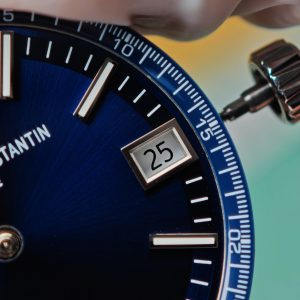 Vacheron Constantin 4500V blue dial, customized as the best alternative to blue dials, hands, and calendars. Strictly assembled according to Swiss craftsmanship standards, customized VC5100 integrated movement - Image 6