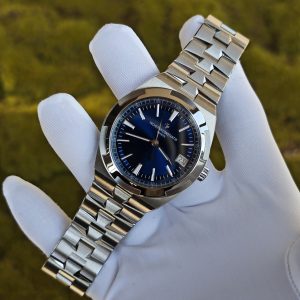 Vacheron Constantin 4500V blue dial, customized as the best alternative to blue dials, hands, and calendars. Strictly assembled according to Swiss craftsmanship standards, customized VC5100 integrated movement - Image 15