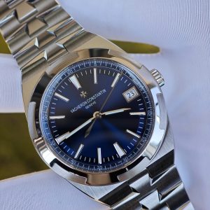 Vacheron Constantin 4500V blue dial, customized as the best alternative to blue dials, hands, and calendars. Strictly assembled according to Swiss craftsmanship standards, customized VC5100 integrated movement - Image 17