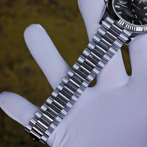 Rolex Day Date 228239 grey dial, heavy case, strap, electroplated 18K white gold craftsmanship, customized best alternative dial, hands, and date. 3255 integrated movement, assembled according to Swiss craftsmanship standards - Image 17