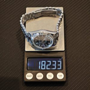 Rolex Day Date 228239 grey dial, heavy case, strap, electroplated 18K white gold craftsmanship, customized best alternative dial, hands, and date. 3255 integrated movement, assembled according to Swiss craftsmanship standards - Image 24