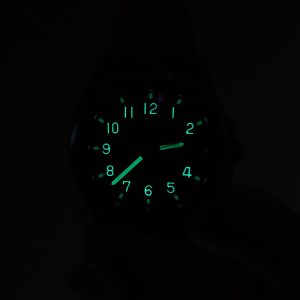 The Aquanaut 5167A is customized with the best imported replacement boards, pointers, and calendars. The case details are polished twice and a natural orange rubber strap is used. PPM324 integrated movement - Image 18