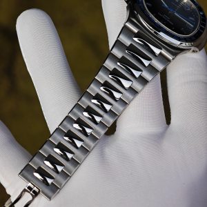 (Advanced Customization) Patek Philippe 5711/111P, original data 1:1 customized case and strap, hand inlaid sapphire outer ring, customized best black dial, hands, calendar, Dandong 324 integrated movement - Image 20