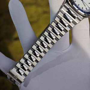 (Advanced Customization) Patek Philippe 5711/111P, original data 1:1 customized case and strap, hand inlaid sapphire outer ring, customized best white dial, hands, calendar, Dandong 324 integrated movement - Image 14