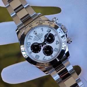 Rolex Daytona 116509, VS factory weighted full watch 180g, Arabic numeral panda dial, Shanghai 4130 integrated movement - Image 6