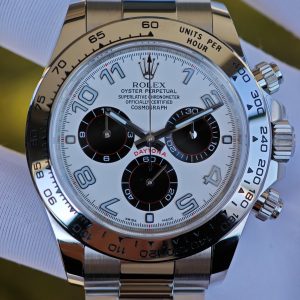 Rolex Daytona 116509, VS factory weighted full watch 180g, Arabic numeral panda dial, Shanghai 4130 integrated movement - Image 8