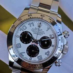 Rolex Daytona 116509, VS factory weighted full watch 180g, Arabic numeral panda dial, Shanghai 4130 integrated movement - Image 10