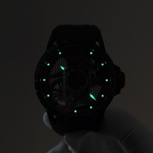 Roger Dubuis King Racing RDDBEX0817, custom titanium case, natural black rubber strap, custom integrated movement - Image 27