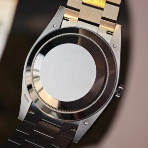 Rolex Day Date model m128239, diameter 36mm, custom best inlaid diamond scale white mother of pearl dial, best alternative pointer, custom best week display, stainless steel electroplated platinum case and strap - Image 19
