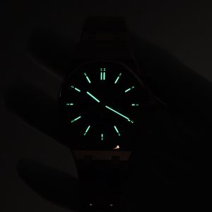 Customized AP Royal Oak 18K rose gold 26240, original data 1:1 customized 18K rose gold case strap and clasp, Dandong 4401 integrated movement (weight adjustment), customized best alternative blue dial, hands and calendar - Image 33