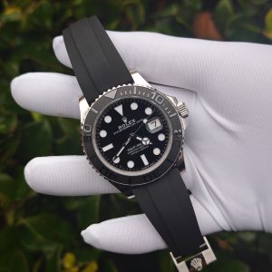 [Haute Couture] Rolex Yacht-Master 42mm Watch 226659, featuring tungsten steel counterweight, original dial, hands, and calendar, equipped with Dandong 3235 movement - Image 3
