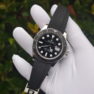 [Haute Couture] Rolex Yacht-Master 42mm Watch 226659, featuring tungsten steel counterweight, original dial, hands, and calendar, equipped with Dandong 3235 movement - Image 4