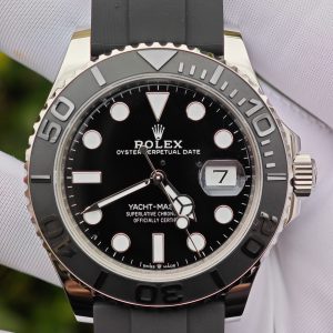 [Haute Couture] Rolex Yacht-Master 42mm Watch 226659, featuring tungsten steel counterweight, original dial, hands, and calendar, equipped with Dandong 3235 movement - Image 8