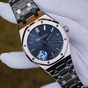 Royal Oak 41mm 15500, the latest version of APS, equipped with a blue dial, original data 1:1 customized 4302 integrated movement (no card adjustment) - Image 6